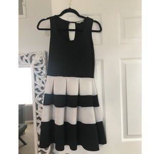 Charlotte Russe black and white dress
